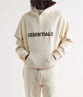Fear of God Hoodie Essentials 3D Silicon Applique Hoodies